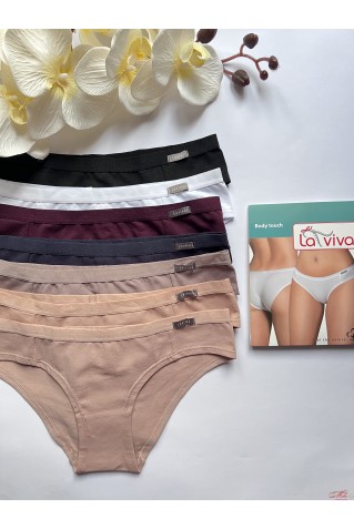 Класичні трусики сліпи з бавовни LaVivas 20312 